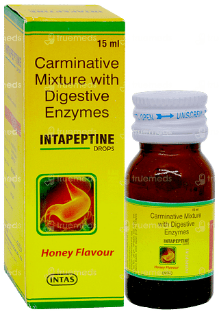 Intapeptine Honey Flavour Oral Drops 15ml