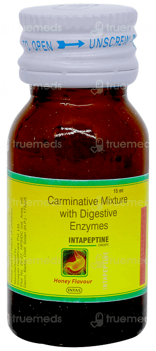 Intapeptine Honey Flavour Oral Drops 15ml