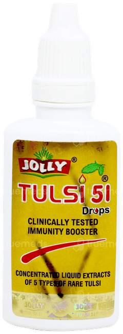 Jolly Tulsi 51 Oral Drops 30ml Jolly Tulsi 51 Oral Drops 30ml