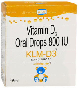 Klm D3 Nano Oral Drops 15ml