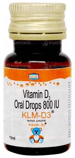 Klm D3 Nano Oral Drops 15ml