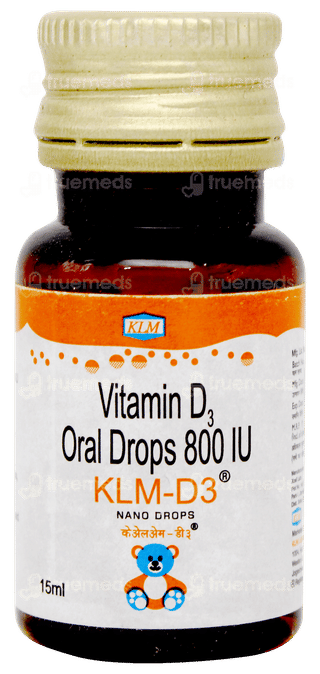 Klm D3 Nano Oral Drops 15ml