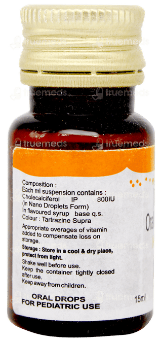 Klm D3 Nano Oral Drops 15ml