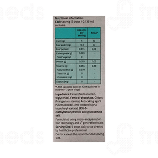 Tasiron Baby Oral Drops 3.8ml