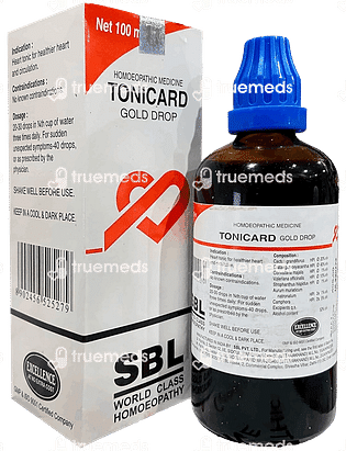 Sbl Tonicard Gold Oral Drops 100ml