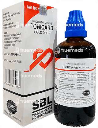 Sbl Tonicard Gold Oral Drops 100ml