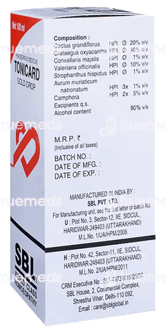 Sbl Tonicard Gold Drops 100ml