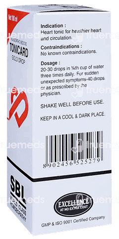 Sbl Tonicard Gold Drops 100ml