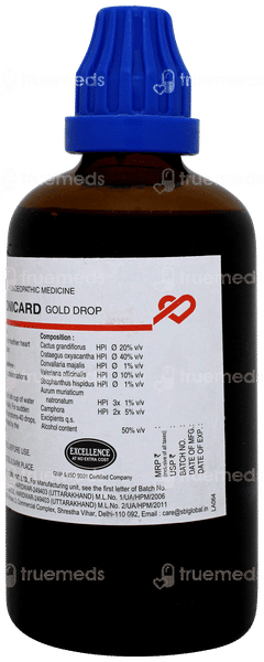 Sbl Tonicard Gold Drops 100ml