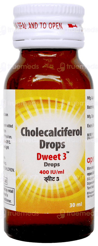 Dweet 3 Oral Drops 30Ml