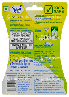 Sugar Free Natura Sweet Drops 10ml
