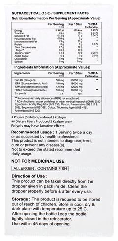 Cos 3 Mango Flavour No Added Sugar Oral Drops 30ml