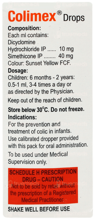 Colimex Oral Drops 15ml