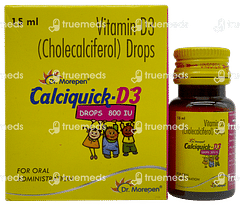 Calciquick D3 800iu Oral Drops 15ml