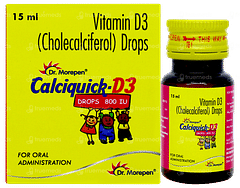 Calciquick D3 800iu Oral Drops 15ml