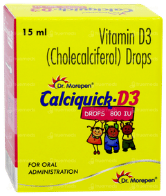 Calciquick D3 800iu Oral Drops 15ml
