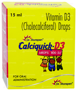 Calciquick D3 800iu Oral Drops 15ml