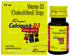 Calciquick D3 800iu Oral Drops 15ml