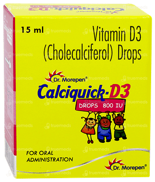 Calciquick D3 800iu Oral Drops 15ml