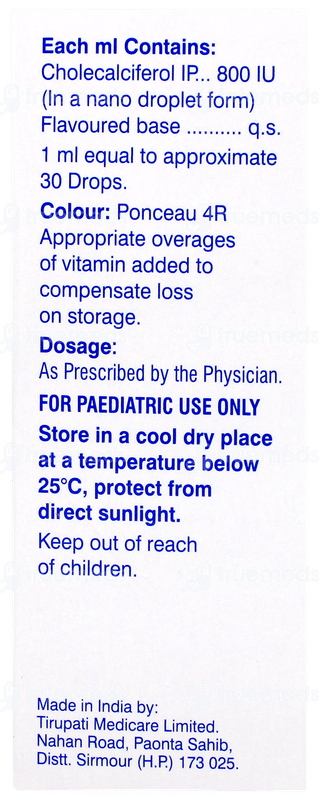 Bluvit D3 Oral Drops 30ml