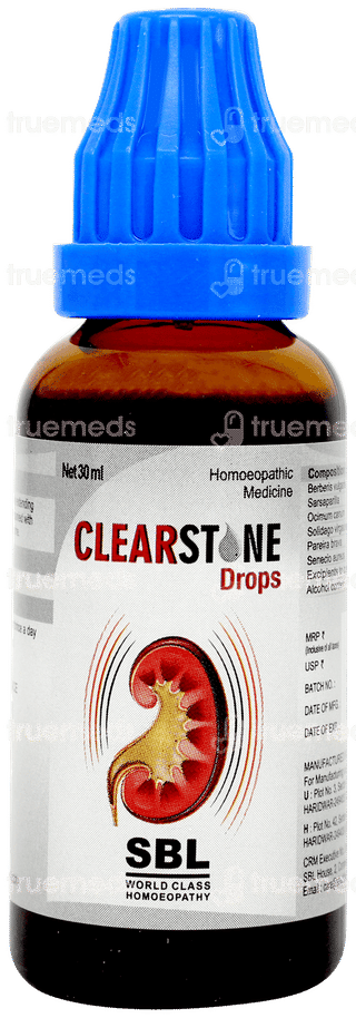 Sbl Clearstone Oral Drops 30ml