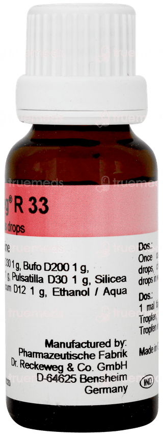 Dr Reckeweg R33 Drops 22ml