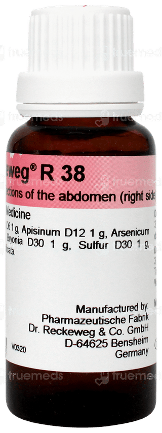 Dr Reckeweg R38 Affections Drop 22 ML