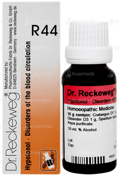 Dr Reckeweg R44 Blood Circulation Drop 22 ML
