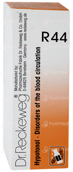 Dr Reckeweg R44 Blood Circulation Drop 22 ML