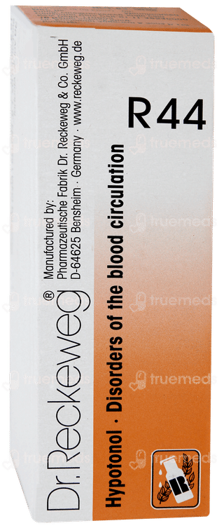 Dr Reckeweg R44 Blood Circulation Drop 22 ML