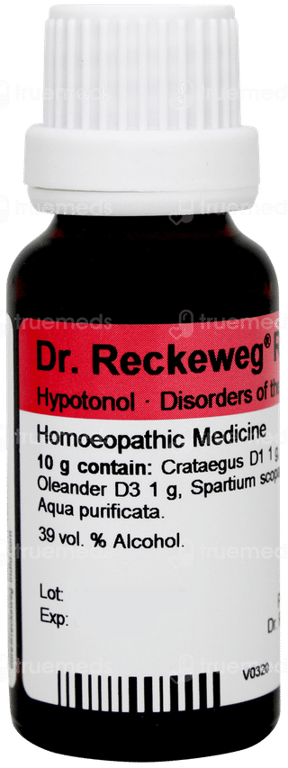 Dr Reckeweg R44 Blood Circulation Drop 22 ML