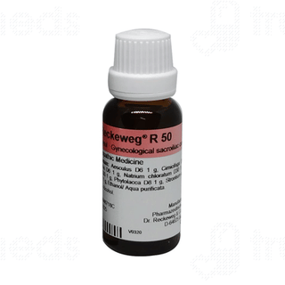 Dr Reckeweg R50 Gynecological Sacroiliac Complaints Drop 22 ML
