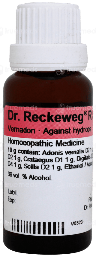 Dr Reckeweg R58 Against Hydrops Drop 22 ML