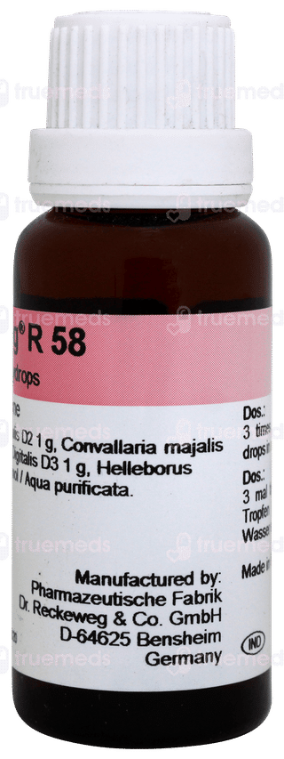 Dr Reckeweg R58 Against Hydrops Drop 22 ML