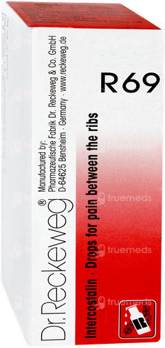 Dr Reckeweg R69 For Pain Between The Ribs Drop 22 ML