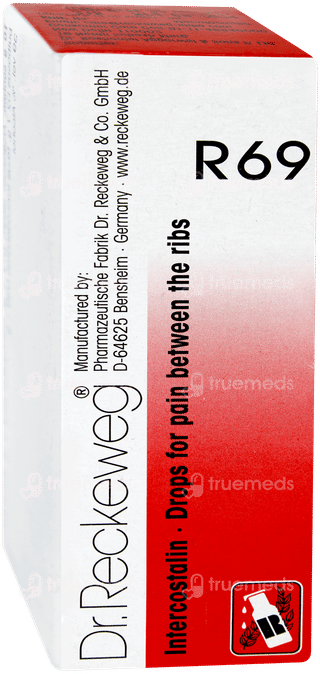Dr Reckeweg R69 For Pain Between The Ribs Drop 22 ML