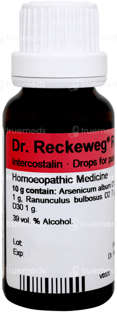 Dr Reckeweg R69 For Pain Between The Ribs Drop 22 ML