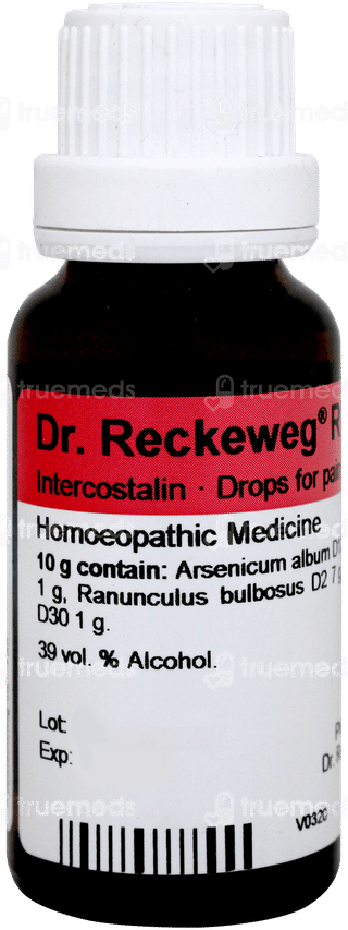 Dr Reckeweg R69 For Pain Between The Ribs Drop 22 ML