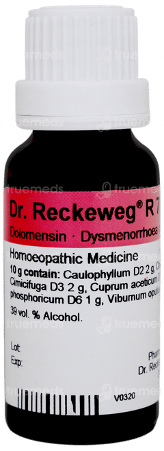 Dr Reckeweg R75 Dysmenorrhoea Drop 22 ML
