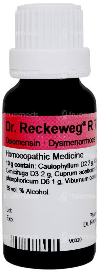 Dr Reckeweg R75 Dysmenorrhoea Drop 22 ML