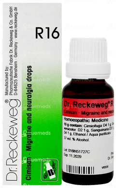 Dr Reckeweg R16 Drops 22ml Dr Reckeweg R16 Drops 22ml