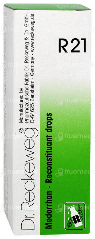 Dr Reckeweg R21 Reconstituant Drops 22ml
