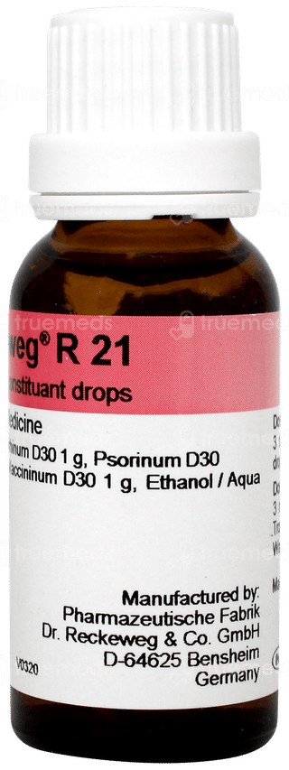 Dr Reckeweg R21 Reconstituant Drops 22ml