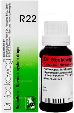Dr Reckeweg R22 Nervous Disorders Drop 22 ML