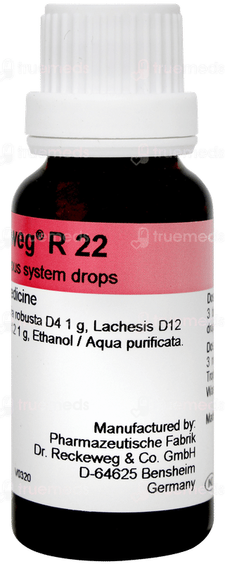Dr Reckeweg R22 Drops 22ml