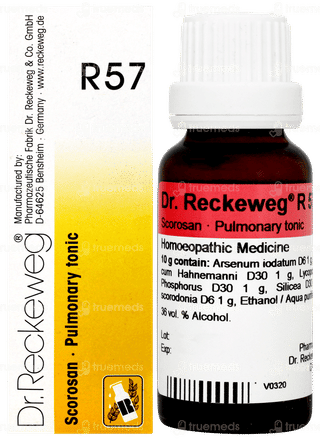 Dr Reckeweg R57 Pulmonary Tonic 22ml
