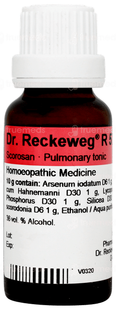 Dr Reckeweg R57 Pulmonary Tonic 22ml