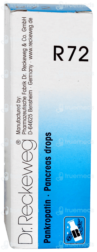 Dr Reckeweg R72 Pancreas Drop 22 ML