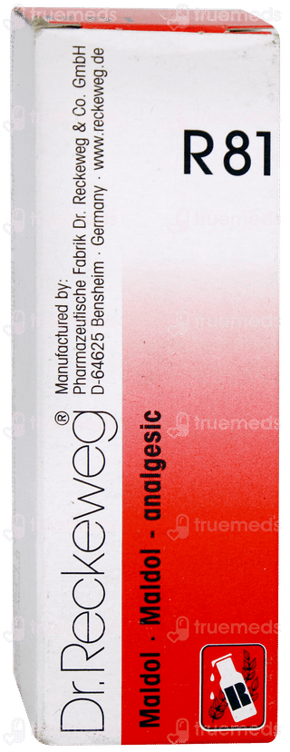 Dr Reckeweg R81 Drops 22ml