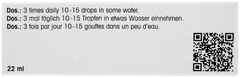 Dr Reckeweg R39 Affections Of The Abdomen Left Side Drop 22 ML